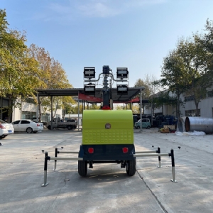 拖車(chē)式電動(dòng)升降照明車(chē)4TNVH1600